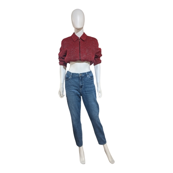 PAIGE Denim - Paige Blue Julian Destructed Hoxton Ankle Jeans, 32